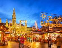 Mercadillo Navidad Danubio - De Viena a Nuremberg
